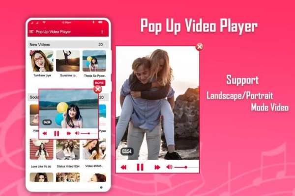 Popup Video Player screenshot 1