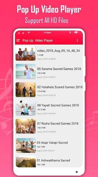Popup Video Player screenshot 5