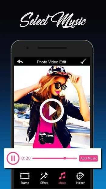 Photo To Video Editor स्क्रीनशॉट 1