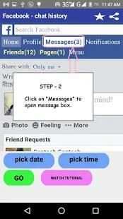 Facebook Chat History screenshot 2