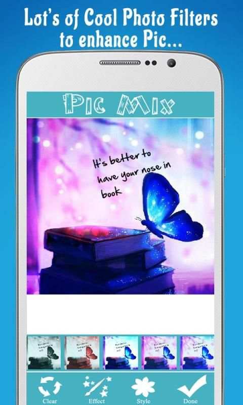 Pic Mix + Photo Collage Creator + New Photo Editor स्क्रीनशॉट 2