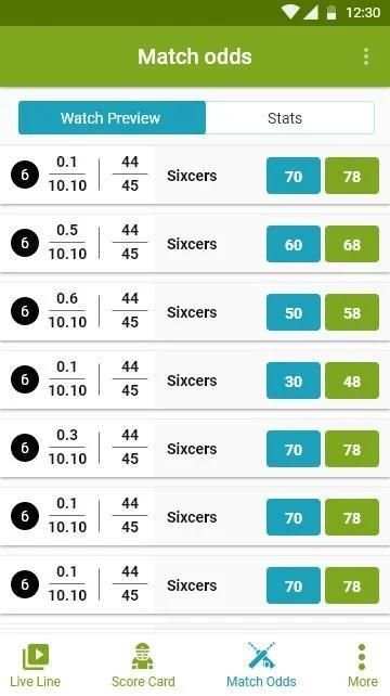 CricFever - Cricket Live Line screenshot 3