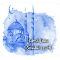 Jadwal Puasa Ramadhan 1439 H