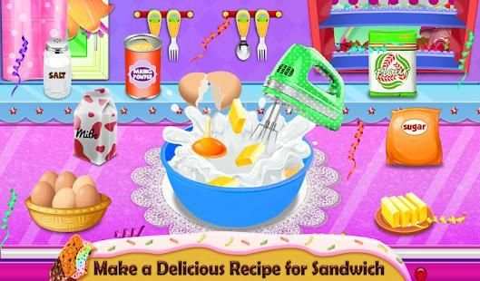 Ice Cream Sandwich Game 2018: Kids Free Cooking screenshot 5