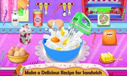 Ice Cream Sandwich Game 2018: Kids Free Cooking screenshot 6
