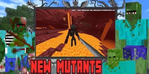 New Zombie Mutants Creatures Mod For Craft Game screenshot 4