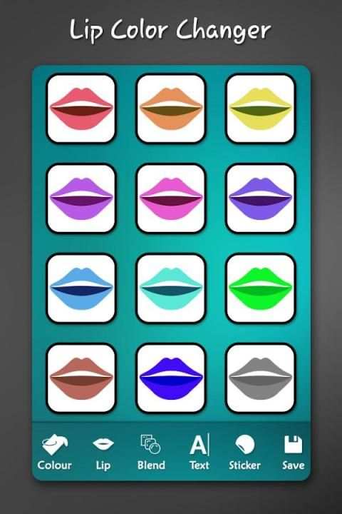 Lips Color Photo Editor - Lips MakeUp स्क्रीनशॉट 3