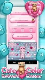 Cute Color Keyboard Changer screenshot 5