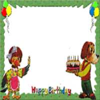 Birthday cute photos frame on 9Apps