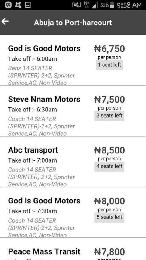 Bus Fare screenshot 1
