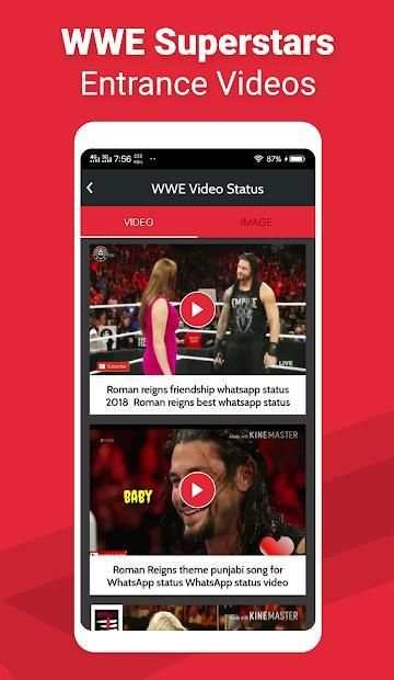 WWE Video Status & Image स्क्रीनशॉट 8
