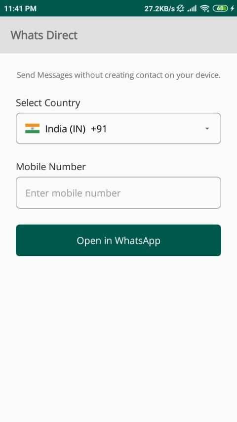 Whats App Direct 2 تصوير الشاشة