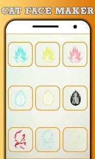 Super Camera Saiyan Face Maker screenshot 4