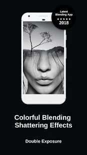 Photo Blending Effects Editor - Double Exposure screenshot 1