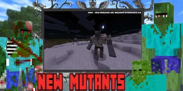 New Zombie Mutants Creatures Mod For Craft Game screenshot 2