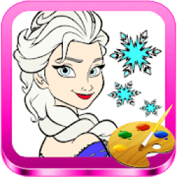 Coloriage de la reine icon