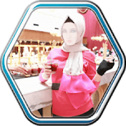 ikon Photo Montage - Hijab Selfie