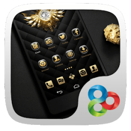 ikon Magic Gold GO Launcher Theme