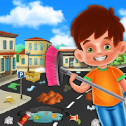 My Home City Cleaning Games: Waste Management Game icon
