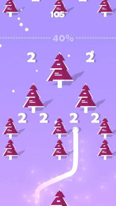 Dancing Snow - Musical Casual Ball Game screenshot 4