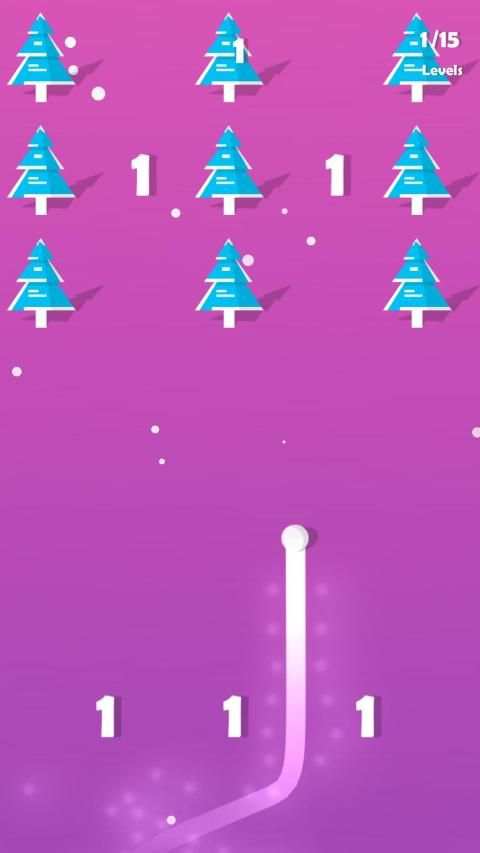 Dancing Snow - Musical Casual Ball Game screenshot 2