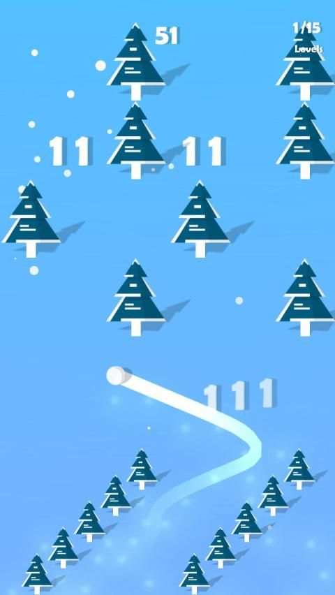 Dancing Snow - Musical Casual Ball Game screenshot 6