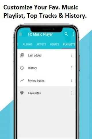 FC Music Player स्क्रीनशॉट 4