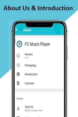 FC Music Player स्क्रीनशॉट 1