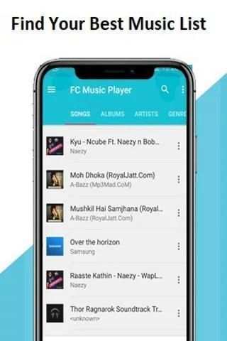 FC Music Player स्क्रीनशॉट 2