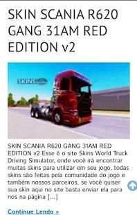 Skins World Truck Driving Simulator - WTDS screenshot 3
