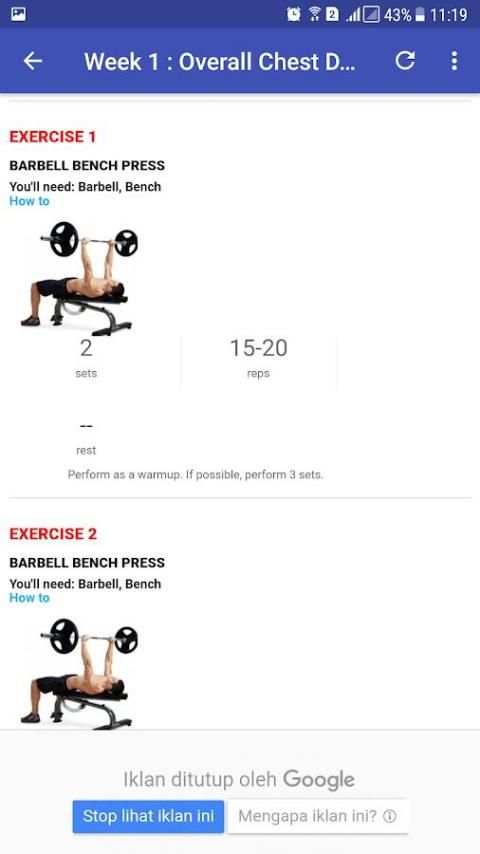 Bigger Chest in 30 Days screenshot 1