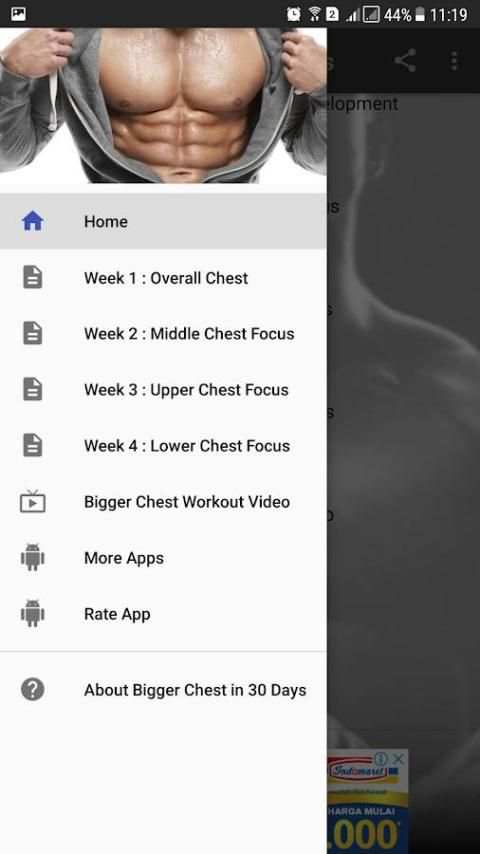 Bigger Chest in 30 Days screenshot 2