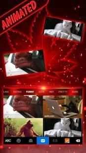 Tema Keyboard Neon Red Weed screenshot 1