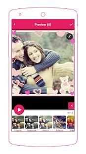 Love Video Maker स्क्रीनशॉट 6