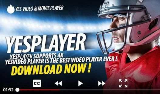 YES Player : HD Video player & Movie Player 2018 screenshot 4