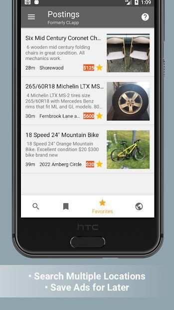 Postings (Craigslist Search App) screenshot 5