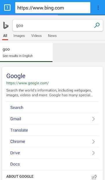 10G Browser screenshot 5