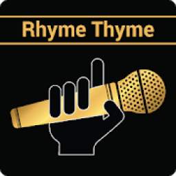 Hold The Mic™: Rhyme Thyme