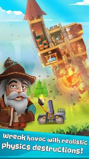 Castle Revenge: Catapult King स्क्रीनशॉट 10