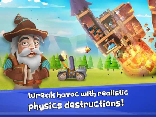 Castle Revenge: Catapult King स्क्रीनशॉट 5
