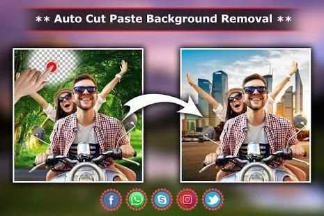 Auto Cut Paste Photo : Background Photo Eraser 1 تصوير الشاشة