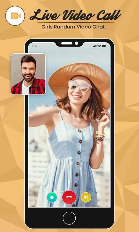 Live Video Call : Random Video Chat with Girls स्क्रीनशॉट 6