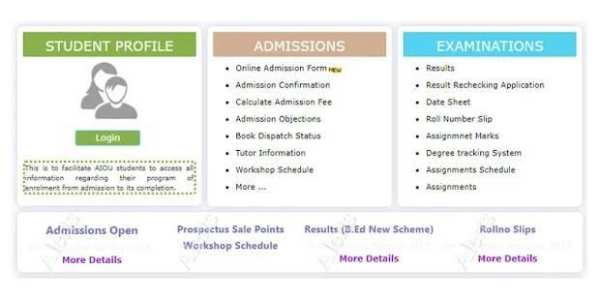 Allama Iqbal Open University screenshot 1