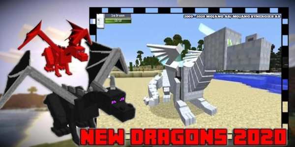 New Dragons - Dragon Mounts Mod Addon For Craft screenshot 12