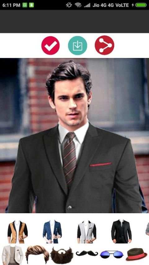 man suits photo editor : Photo Lab Picture Editor screenshot 2