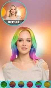 Hair Color Changer Photo Booth screenshot 1