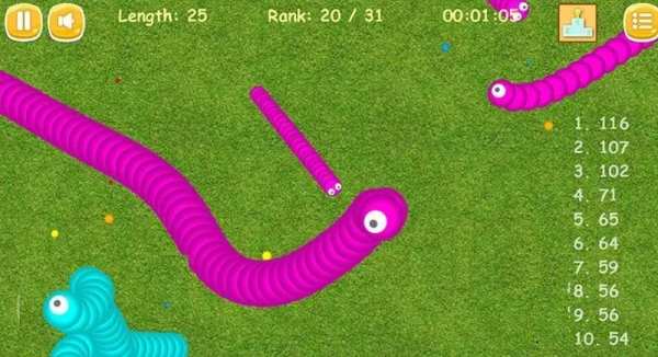 Worms Zone Zona cacing screenshot 2