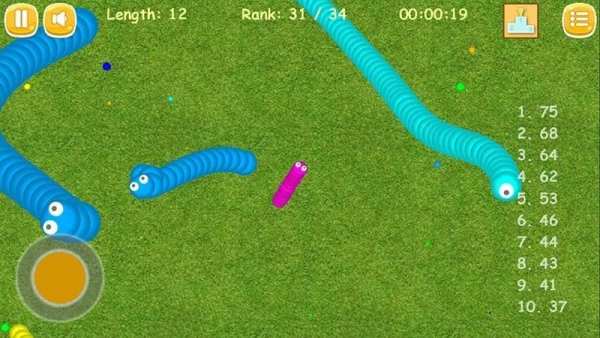 Worms Zone Zona cacing screenshot 1