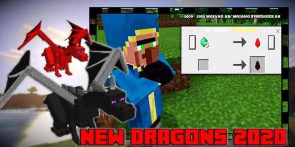 New Dragons - Dragon Mounts Mod Addon For Craft screenshot 1