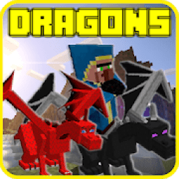 New Dragons - Dragon Mounts Mod Addon For Craft आइकन